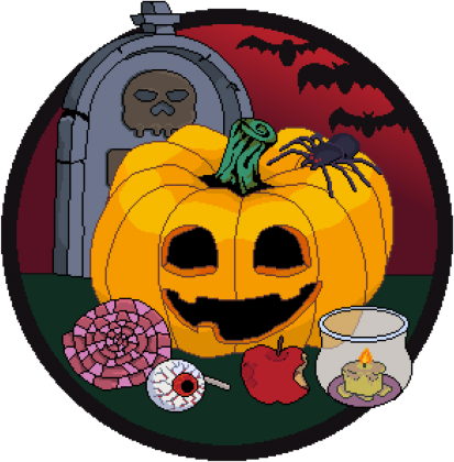 Pumpkin Halloween PIXEL