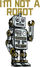I'm not a robot bluza męska captcha dla webmastera, programisty, informatyka