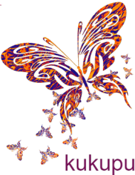 Kubek "Kolorowy motyl kukupu"