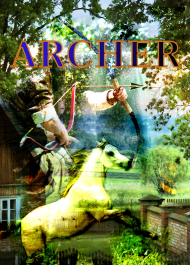 Plakat z łucznikiem "Archer"