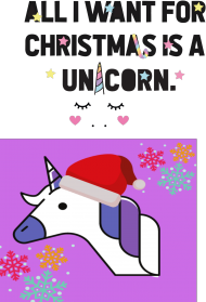 Tabliczka Świąteczna Unicorn