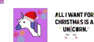 Świąteczna Czapka Unicorn