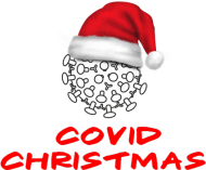 Maseczka bawełniana "Covid Christmas"