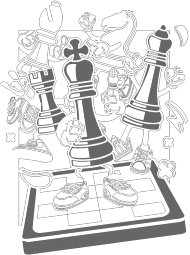 Szachy. Prezent dla Szachisty. Szachowo. Szach Mat. Goniec. Chess prezent
