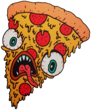 TRAPLIFE 4LIFE PINK PIZZA TEE