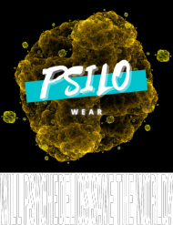 Koszulka męska - Psilo Wear -  will psychedelics save the world?