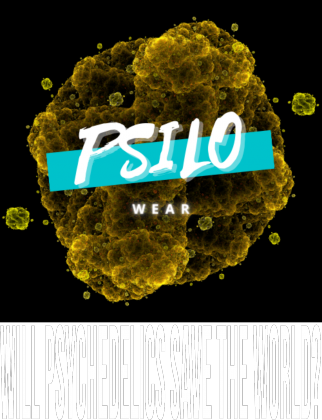 Koszulka męska - Psilo Wear -  will psychedelics save the world?