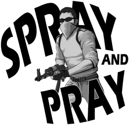 Spray and pray (Counter-Strike Global Offensive)
