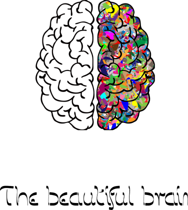Koszulka Męska V-neck *The beautiful brain