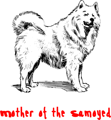 Bluza damska klasyczna *Mother of the Samoyed