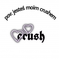 Bluza dziecięca Unisex z napisem "pov: jesteś moim crushem"