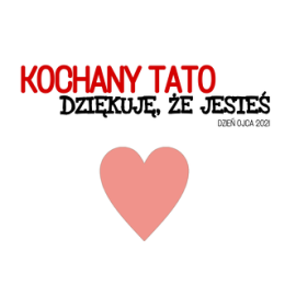 Kubek KOCHANY TATO od córki