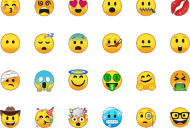 Maseczka emoji