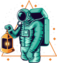 Astronaut Lantern I