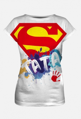 t-shirt damski Super Tata - Pro Life