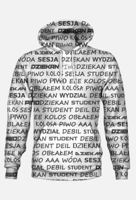 Dziekan Piwo Student - Bluza Hoodie - Student Dziekan Piwo
