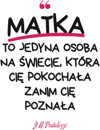 Kosmetyczka na Dzień Matki biała cytat