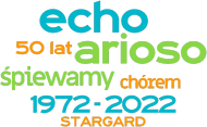 Echo Arioso Stargard 50 lat Koszulka męska