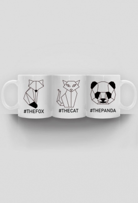 Kubek Geometryczne Zwierzęta - ELF Tees!