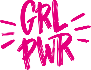 Czapka z daszkiem " GRL PWR "