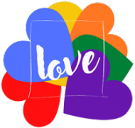 kubek z tęczą/miłością/love LGBT
