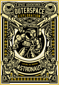 Astronaut Outerspace Exploration