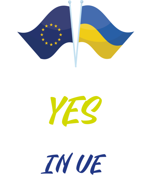 Koszulka "WE SAY YES UKRAINE"