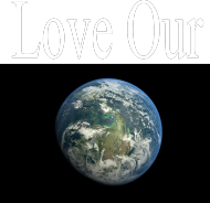 „Love our planet” T-shirt