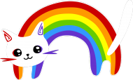 Ekotorba LGBT Kot Tęcza
