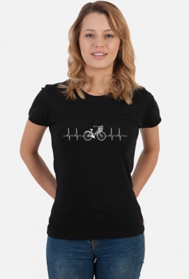 T-shirt damski ROWER - fajny dizajn