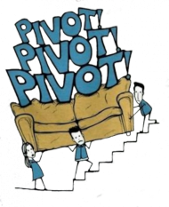 T-shirt damski - Pivot!