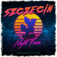 Koszulka męska "Szczecin Night Fever"