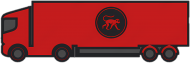 kubek logo małpa truck