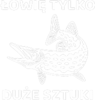 T-shirt dla rybaka duże sztuki