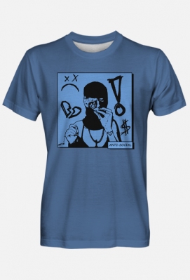 Anti-Social T-shirt - ZeroVoid