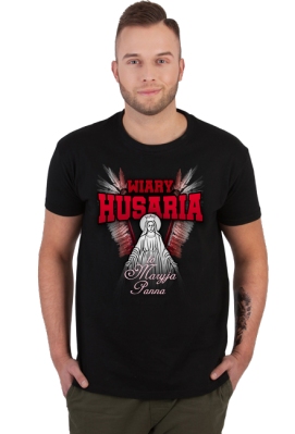 Koszulka "Wiary Husaria to Maryja Panna" - ADU