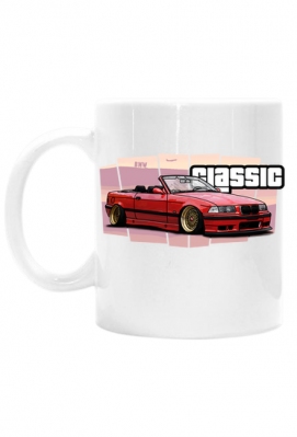 BMW E36 kabriolet czerwony - ClassicBox