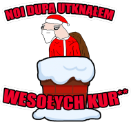 Dupą utknąłem