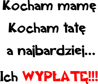Body: Kocham mamę kocham tatę