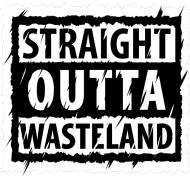 Straight Outta Wasteland (Black)