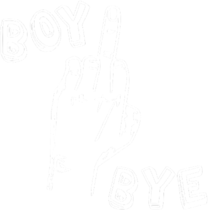 BOY BYE (koszulka damska)