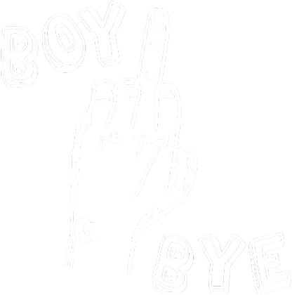 BOY BYE (koszulka damska na ramiączkach)