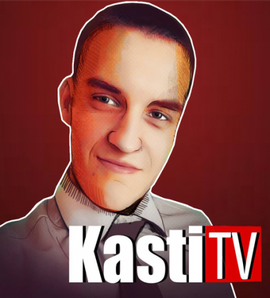 Kubek KastiTV Czerwony.