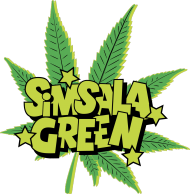 Koszulka mem Ganja Simsala Green.