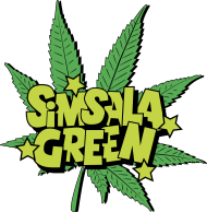 Koszulka Simsala Green Ganja damska.