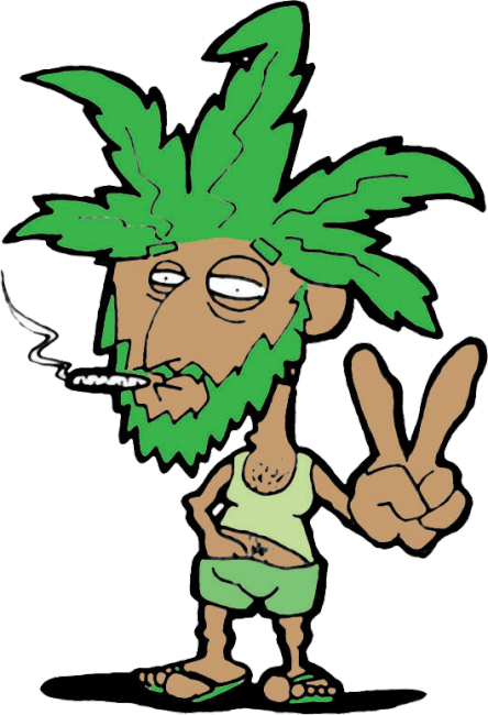 Black Hoodie SmokingWeed