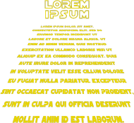 lorem ipsum starwars