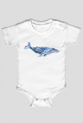 Wieloryb Realistic Kid - Animals Polygon