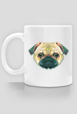 Pies Realistic Mug - Animals Polygon