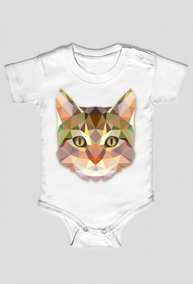 Kot Realistic Kid - Animals Polygon